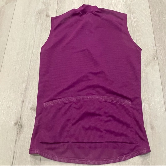 PEARL IZUMI Aloft Women’s Purple Sleeveless Lightweight Cycling Shirt Size M - Picture 9 of 11